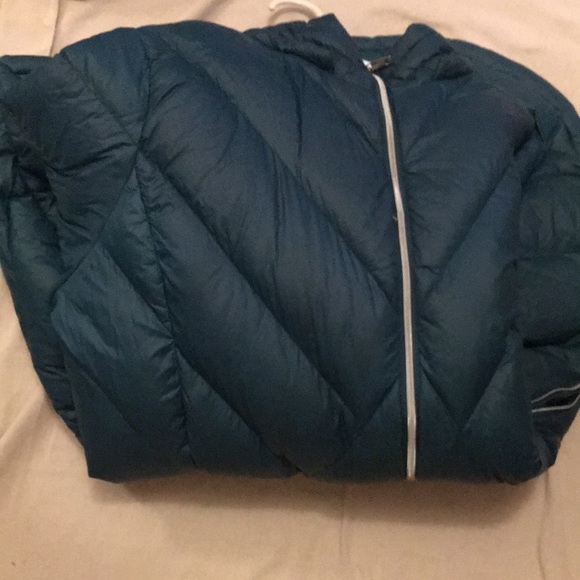 Teal Quilted Jacket - Picture 3 of 3